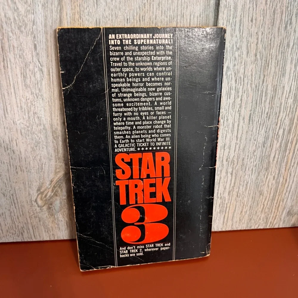 Star Trek 3 James Blish Bantam Books 1969 2nd Printing Paperback Sci-Fi Vintage‎